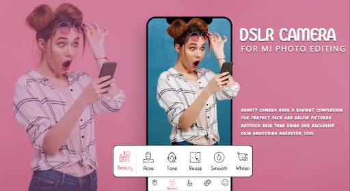 DSLR Camera for mi : Shot on mi Camera screenshot 1