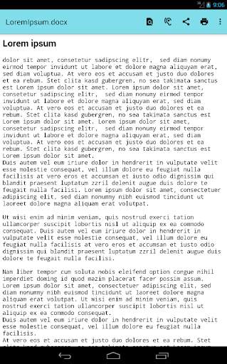 Office Documents Viewer screenshot 4