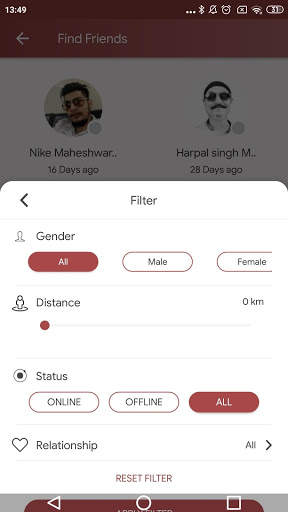 Photofrnd Chatter India- Text, video, audio chat screenshot 1