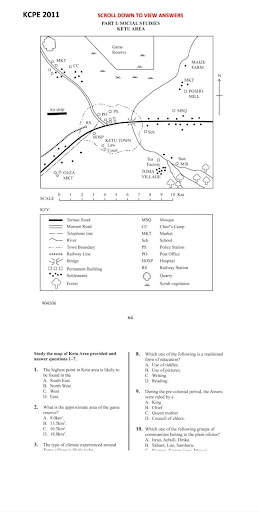 Kcpe Social Studies Revision screenshot 2
