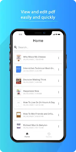 Reader PDF - Viewer, Editor for android 2021 screenshot 1