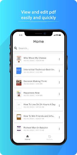 Reader PDF - Viewer, Editor for android 2021 screenshot 1