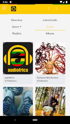 Audiofrica Artist screenshot 2