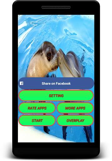 Dolphin Live Wallpaper - Screen Lock, Sensor, Auto screenshot 2