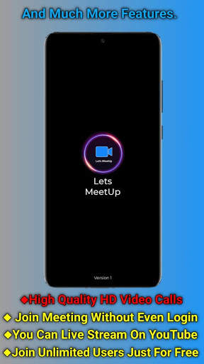 Lets MeetUp - An Indian Video Conferencing App screenshot 8