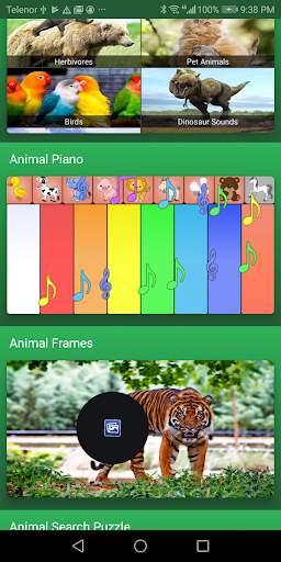 Animals sounds – learning animals and birds names screenshot 2