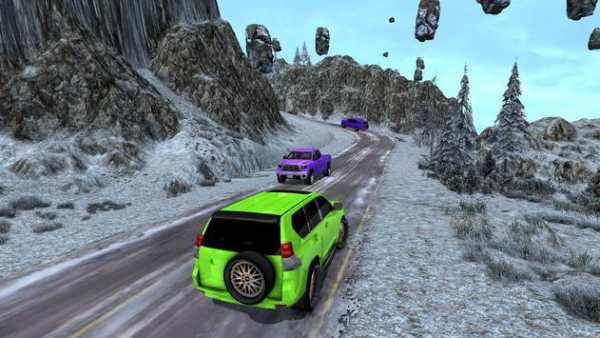 Russia 4x4 Extreme Snow Racing Jeep Game screenshot 12