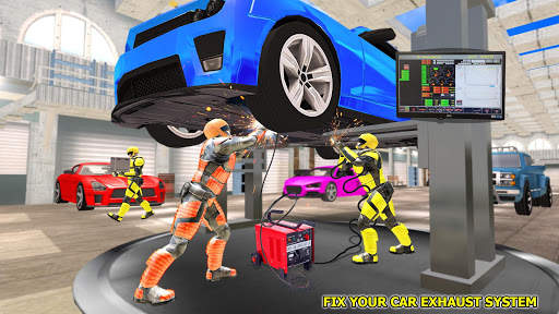 Robot Car Mechanic Workshop Ga screenshot 3