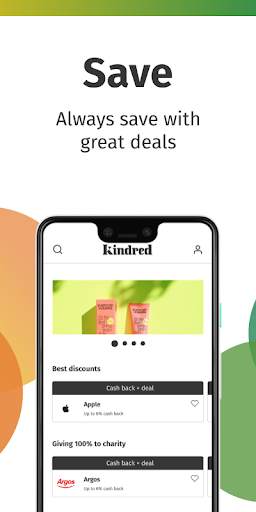 Kindred - SHOP | SAVE | EARN | GIVE screenshot 3