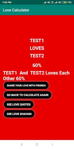 Love Test Calculator screenshot 3