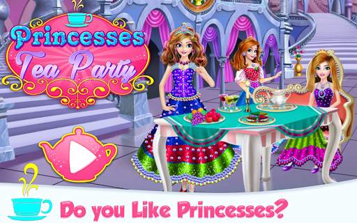 Princesses Tea Party screenshot 1