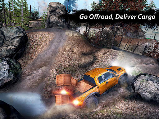 🚚 Offroad 4x4 Lorry Driving Simulator: Mud Crawl screenshot 9