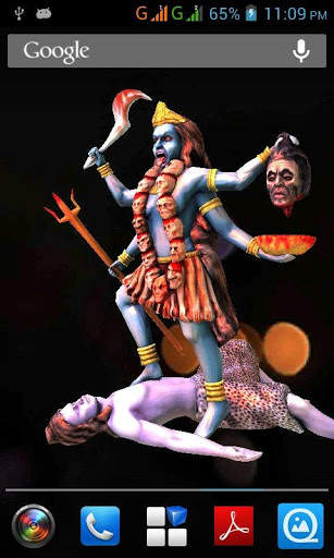 3D Maa Kali Live Wallpaper screenshot 4