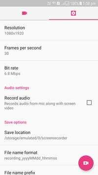 Screen Recorder 1 تصوير الشاشة