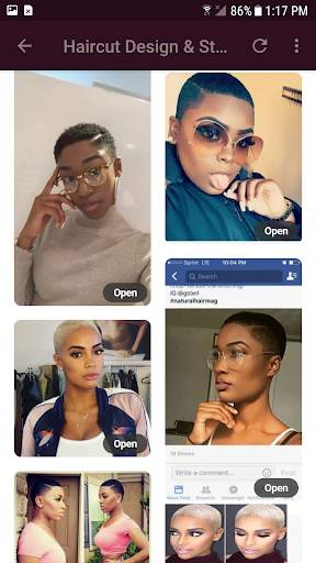 Black Girls Haircut Styles. screenshot 2