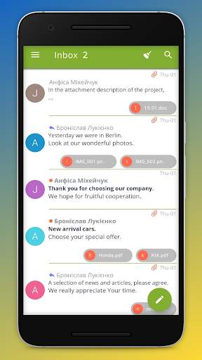 Free Mailer - Mail Client screenshot 1