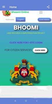Bhoomi Online Land Record screenshot 1