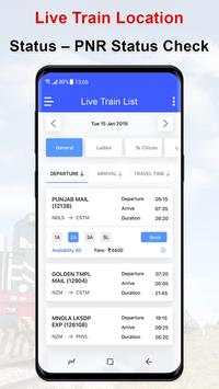 Train Enquiry, Live Train, Seat - PNR Status screenshot 2