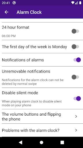 My Alarm Clock. NO ads 100% screenshot 6