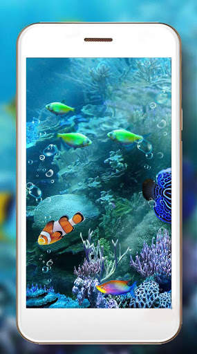 Aquarium World Live Wallpaper screenshot 6