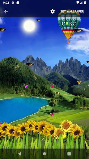 Mountain Live Wallpaper screenshot 6