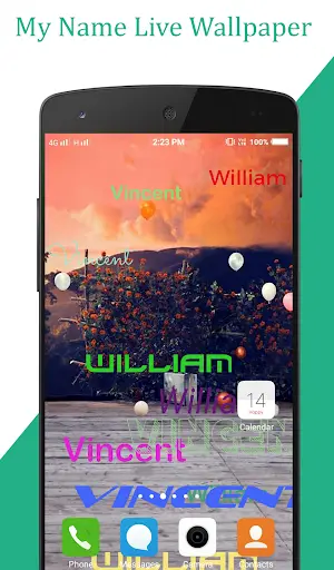 My Name Live Wallpaper скриншот 5