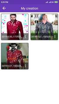 Man Shirt Photo Suit screenshot 7