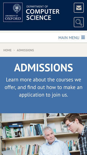 Oxford University Computer Science screenshot 2