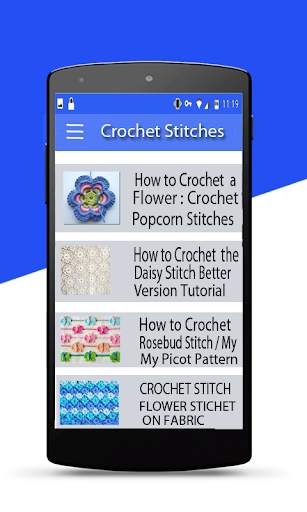 2020 Crochet Stitching Knitting Step by Step Video screenshot 3