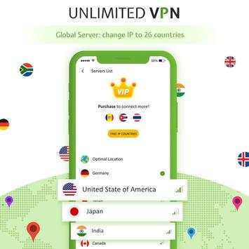 Unlimited Free VPN – World Wide VPN screenshot 2