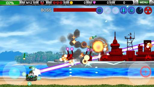 Heavy Weapon Deluxe - Drive Tank! Fight Airplane! screenshot 5