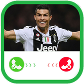 fake call Cristiano Ronaldo icon