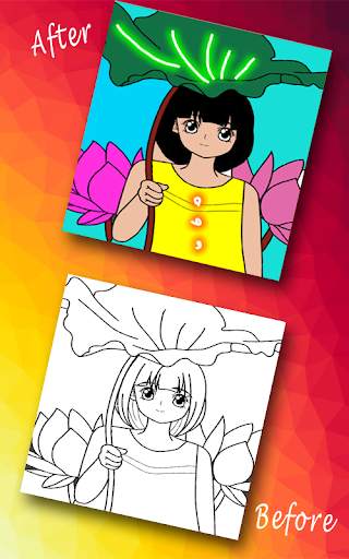 Paint The Sketch - A Coloring Game For Kids screenshot 4