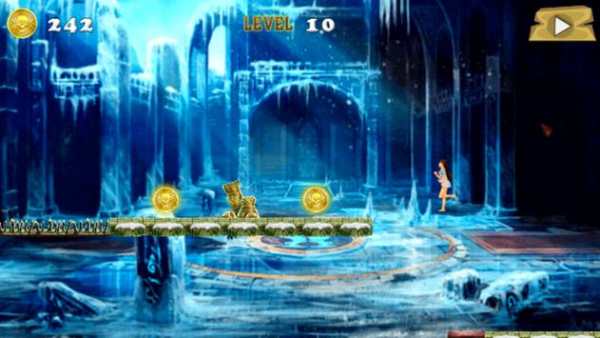 Frozen Princess Running Game screenshot 2