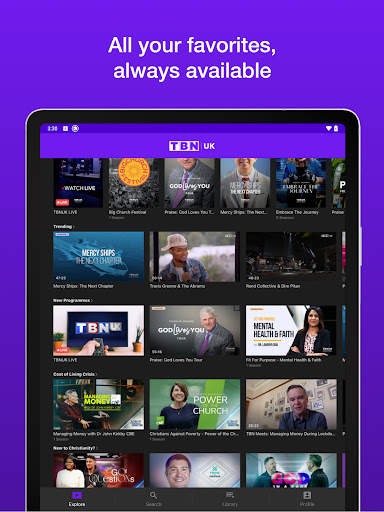 TBNUK Christian TV On Demand screenshot 3