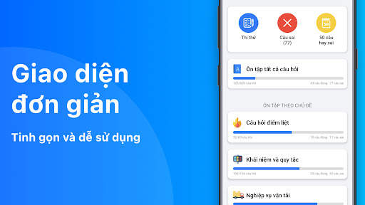 Ôn Thi GPLX 600 Câu - OTOMOTO screenshot 5