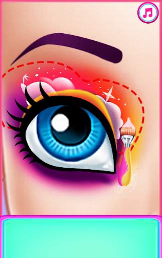 Princess Eye Makeup Artist Game screenshot 6