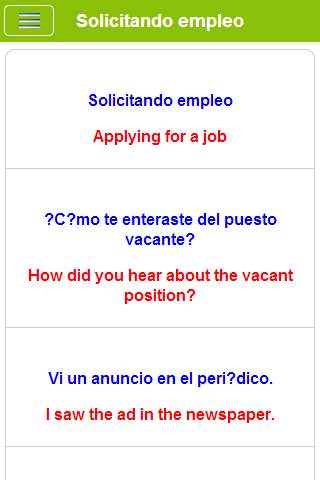Learn Spanish screenshot 5
