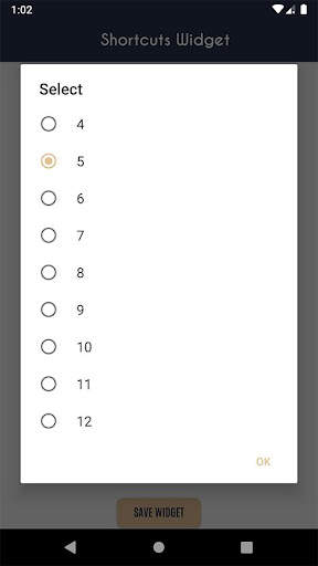 Shortcuts widget - Apps Folder Widget 4 تصوير الشاشة
