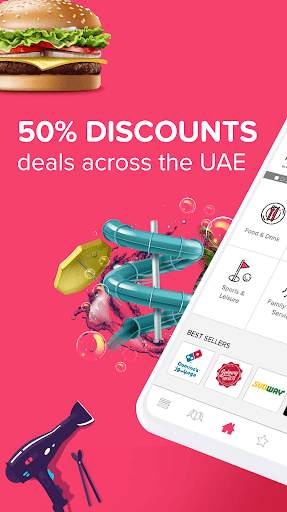 VoucherSkout UAE - 50% Off Deals & Discounts App screenshot 1