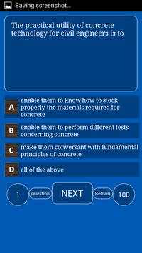 Civil Engineering MCQs screenshot 3