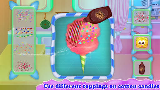 Tasty Cotton Candy Maker: Sweet Dessert Shop screenshot 2