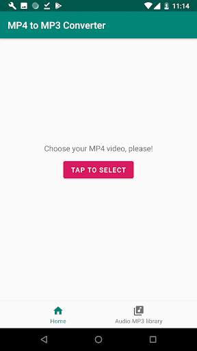 MP4 to MP3 Converter screenshot 1