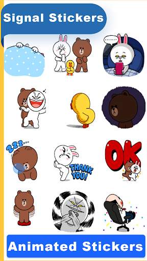 Animated Stickers For Signal screenshot 3