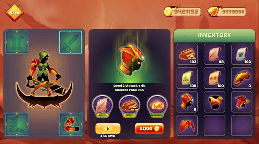 Stickman Ninja : Legends Warrior - Shadow Game RPG screenshot 3