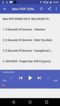 New POP SONGS 2019 screenshot 1