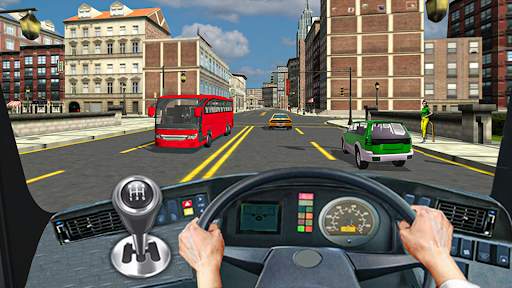 Offline City Bus Driving Games screenshot 1