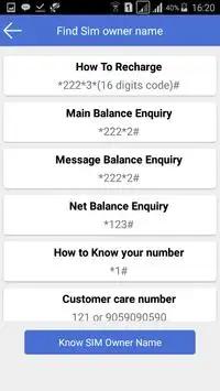Find Sim owner name screenshot 3