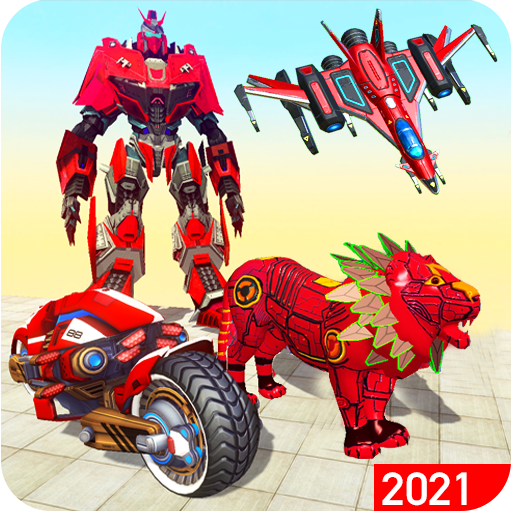 Grand Robot Lion Transform Simulator иконка