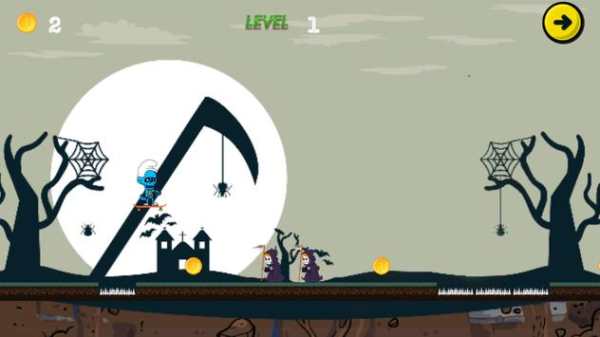Zombie Smurfs Skater screenshot 7